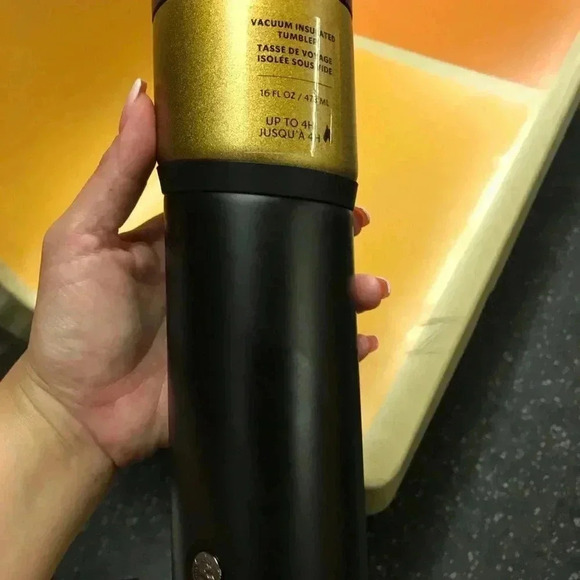 Starbucks Black Gold Tumbler Fall 2020 - Picture 3 of 3